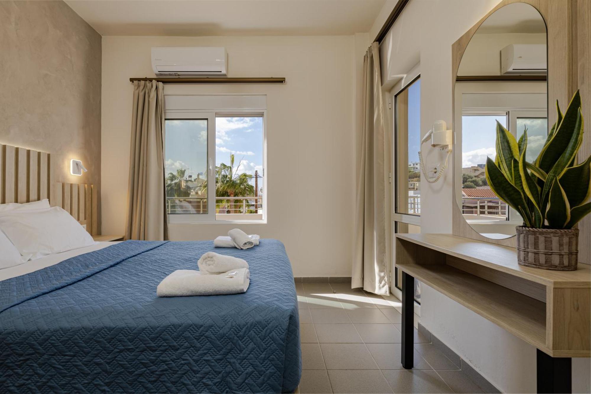 Theos Village Apartments Kato Daratso Esterno foto