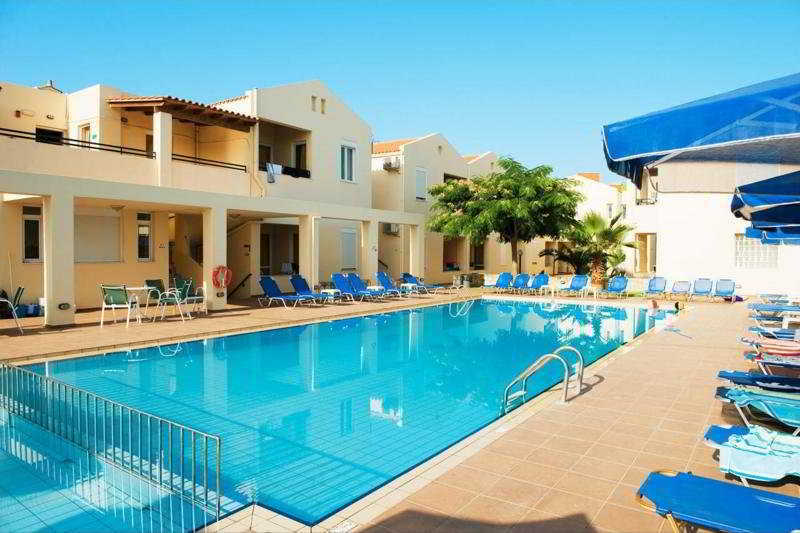 Theos Village Apartments Kato Daratso Esterno foto